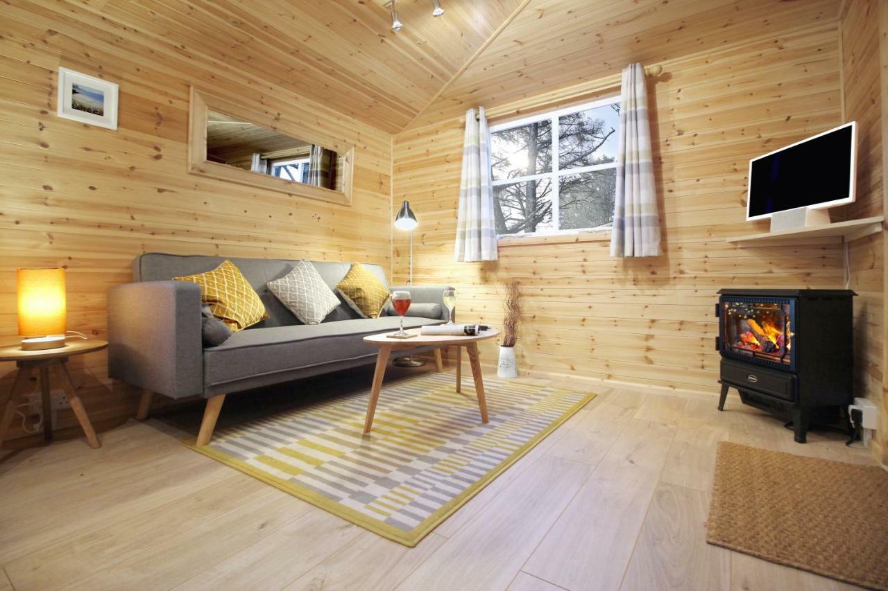 Scandi Cabin On A Hill, With Stunning Panoramic Views Ludgvan ภายนอก รูปภาพ